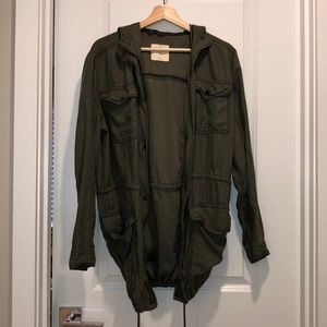 Abercrombie Lightweight army parka jacket